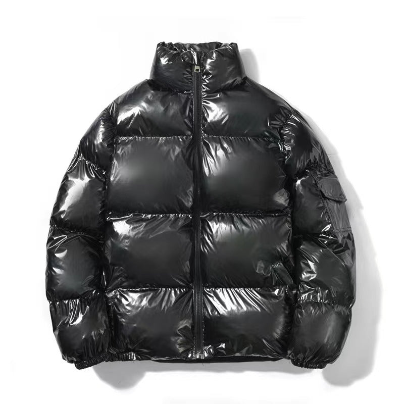Chaqueta Acolchada Hombre Estilo Coreano - Cuello Alto