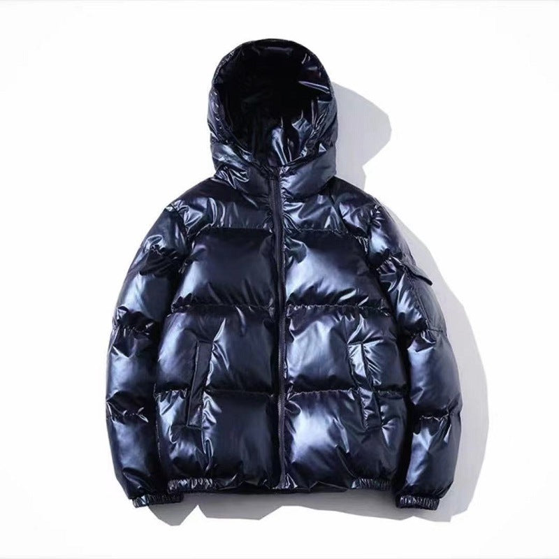 Chaqueta Acolchada Hombre Estilo Coreano - Cuello Alto