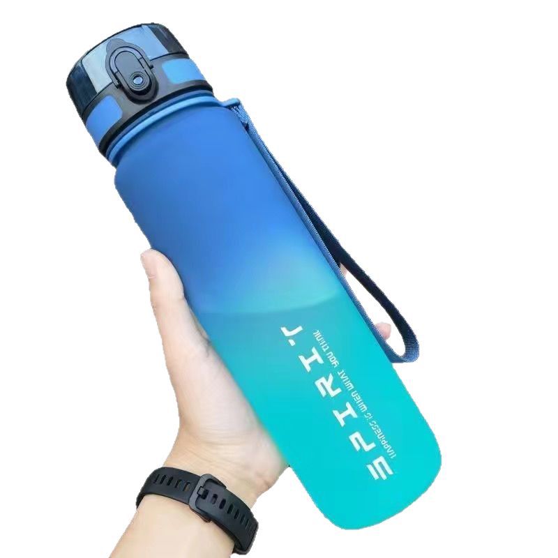 Botella Deportiva Grande Resistente - Para Niños y Adultos